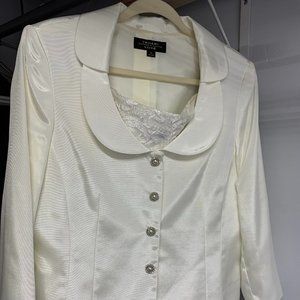 Tahari ASL Luxe 2-Piece Skirt Suit